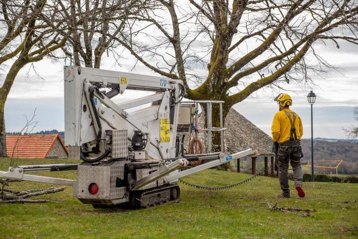 Deployement équipement élaguage Ytrac